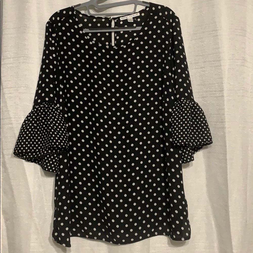 Polka Dot Blouse